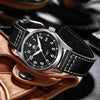 ADDIESDIVE®39mm Leather Men's Elegant Automatic Watch Diver 200M (MY-H2)