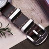 ADDIESDIVE 20mm Premium Quality Leather Strap