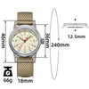 ★New Arrival★ADDIESDIVE 36mm Vintage Mechanical Watch AD2076