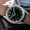 ★Weekly Deal★ADDIESDIVE 37mm VH31 Retro Pilot Field Watch AD2079