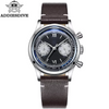 ★Gift Season★ADDIESDIVE Panda BB Chronograph Retro Men Watch 38mm Quartz Watch, AD2037