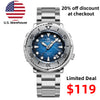 U.S. Warehouse-ADDIESDIVE® Tuna 300M Automatic Dive Watch AD2049