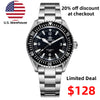 U.S. Warehouse-ADDIESDIVE Sharkmaster 300 Automatic Dive Watch AD2056