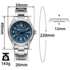 ★New Arrival★ADDIESDIVE 39mm Sapphire Crystal Automatic Watch Field Watch AD2074