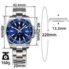 ★New Arrival★ADDIESDIVE Retro Baton Hand Sub NH35 Dive Watch AD2086