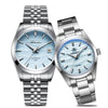 His & Hers Sand Dial Watches: 39mm Automatic & 36mm Quartz