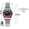 U.S. Warehouse -ADDIESDIVE 39mm BB58 GMT Quartz Watch AD2044