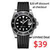 ★Flash Sale★ADDIESDIVE Sub Quartz Watch Diver's 200M （H3QZ）