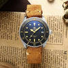 U.S. Warehouse -ADDIESDIVE® Scuba Leather Automatic Scuba Watch AD2101