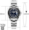 U.S. Warehouse -Addiesdive 41mm Quartz Watch Diver's 200M (MY-H3C)