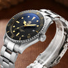 U.S. Warehouse -ADDIESDIVE® Scuba Leather Automatic Scuba Watch AD2101