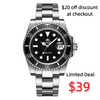 ★Gift Season★ADDIESDIVE Sub Quartz Watch Diver's 200M （H3QZ）