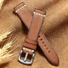 ADDIESDIVE Watch Band Leather Strap, Choose Color & Width 20mm 22mm