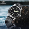 <Sterile Version>ADDIESDIVE®Pilot Black Dail Elegant Men Automatic Watch Diver 200M （H2）